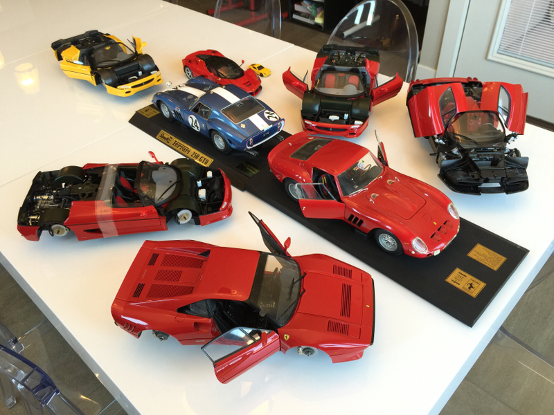 Illustration for article titled Ferrari in 1/12 scale